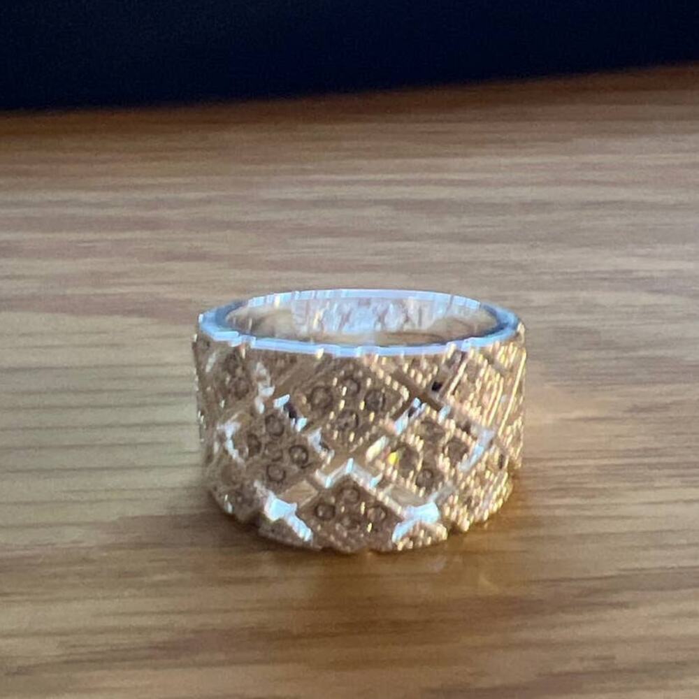 Charter Club Silver Plated Ring Size 10 New in Box - Picture 5 of 8